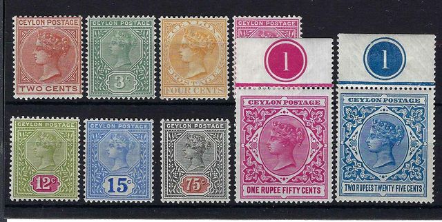 Image of Ceylon/Sri Lanka SG 256/64 UMM British Commonwealth Stamp